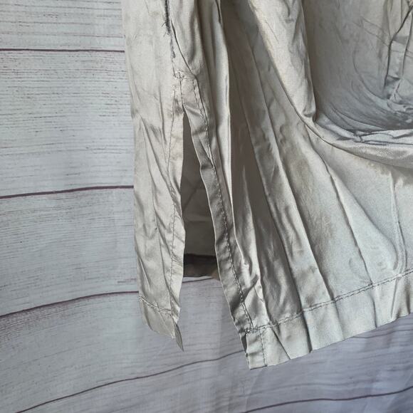 Vintage Gilmor Gray Plaid Skirt Pleated Detail Knee Length Size 11/12 - Picture 9 of 16